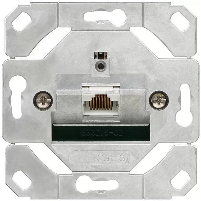 Gira - Netwerk Aansluitdoos - Cat.6A - Inbouw - Klem-/schroefbevestiging