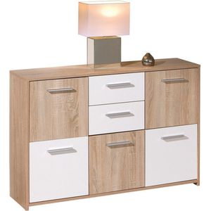 Dressoir Elvezia - bruin - 77x115x30 cm - Leen Bakker