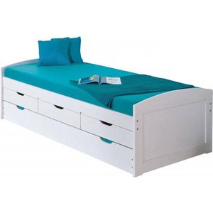 Interlink SAS Ulli - Bed - 98x205 cm - Wit