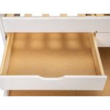 Funktionsbett "Aus eins mach zwei" 90x190 - Weiss