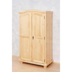 Kleiderschrank Bastian mit 2 Türen - Kieferholz