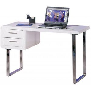 Interlink - Bureau - 120 cm - Wit