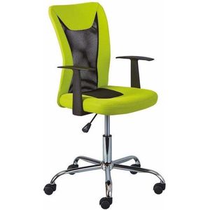 Bureaustoel Donny ergonomische rugleuning - groen