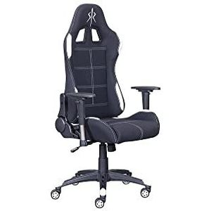 Inter Link Design Gaming stoel Racing Style XXL zitbreedte zwart wit