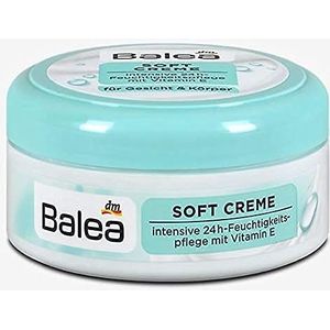 Balea Zachte crème voor gezicht en lichaam met vitamine E, 250 ml