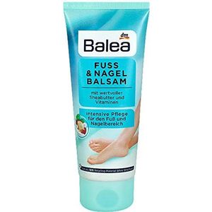 Balea Voetbalsem met sheaboter en vitaminen, per stuk verpakt (1 x 100 ml)
