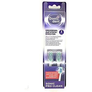 Dontodent Universele opzetborstels Sonic Pro Clean, 3 stuks