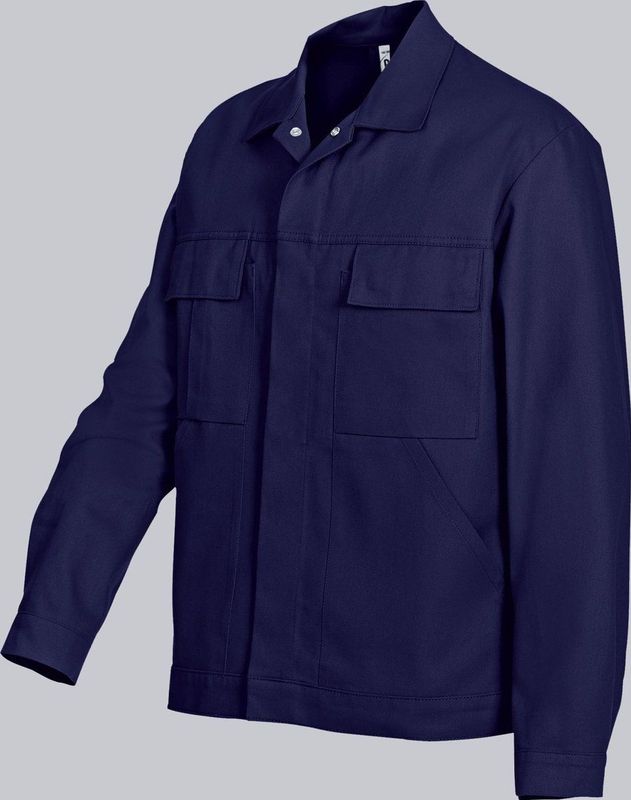 BP 1485 WERKJACK 100% KATOEN | Blauw | 64/66