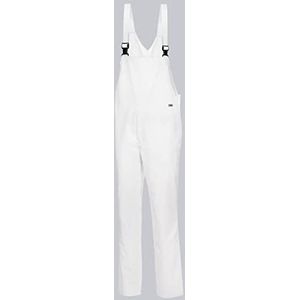 BP 1675 558 unisex tuinbroek van duurzaam gemengd weefsel, wit, maat Mn