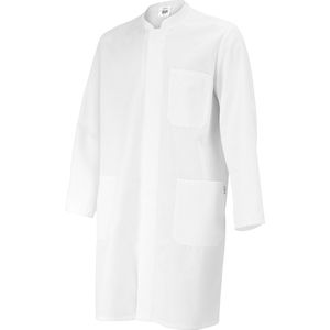 Unisex BP 1654 Labor Katoen Wit Labor Kittel Mantel -Gr:M, wit