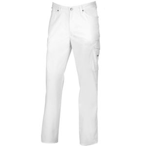BP 1658 686 heren jeans van gemengde stof met stretch wit, maat 44n