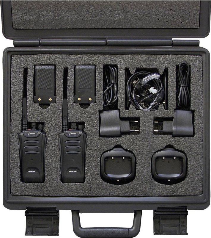Stabo - Freetalk Digi_8 - PMR-Portofoon - Set van 2 Stuks