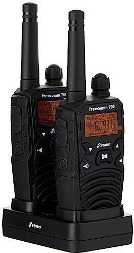 Stabo Freecomm 70 - Walkietalki - Zwart