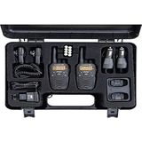 Stabo - Freecomm 700 - Walkietalkie - Zwart - Met Harde Koffer