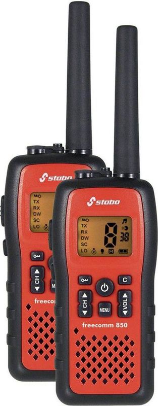 Stabo Freecomm 850 PMR Portofoon - Set van 2 - Waterdicht