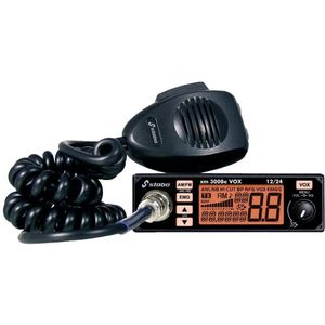 Stabo - XM 3008E - CB Radio - Zwart - 12-24V - VOX - ASQ