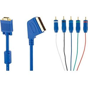 Saldi CAVOBNC20M Kabel für Audio Video Ahd 1080P RCA BNC und Stromversorgung 20 Meter