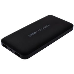 2GO Powerbank Basic Powerbank 10.000 mAh 2 x USB met micro-USB-kabel
