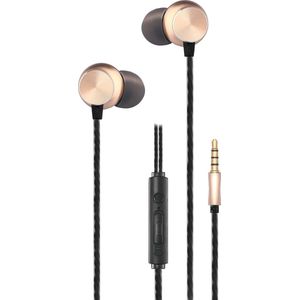 2GO - Deluxe - In-Ear Stereo Hoofdtelefoon - Goud - Bedraad