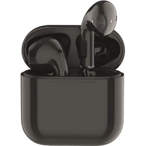 2GO TWS Mini (Geen ruisonderdrukking, 2.50 h, Draadloze), Koptelefoon, Zwart