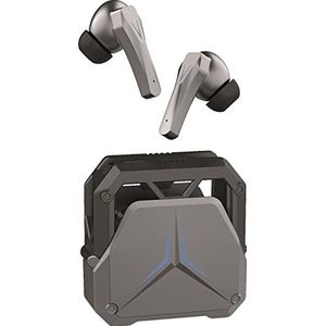 2GO Bluetooth Gaming Headset TWS Spel zwart (Draadloze), Gaming headset, Grijs