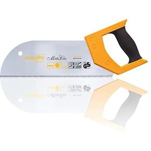 Augusta-heggenroos multifunctionele/fineerzaag 320 mm - speciale handzaag met 2-componenten comfortgreep - voor dun fineermultiplex en hardvezelplaten - universele tanding voor fijne sneden