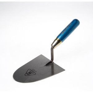 Jung - Metseltroffel - Arnhems Model - Linkshandig - Blauw Gelakt Houten Handvat