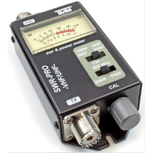 Team SWR-PRO VHF-UHF Watt Meter - Geschikt voor Marifoons en Mobilofoons - Klein Formaat