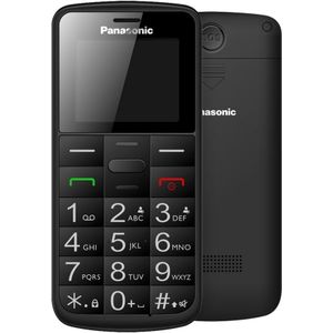 Panasonic - KX-TU110 - Mobiele Telefoon - Zwart - 1.77" Display