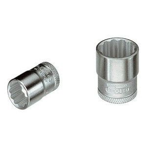 Gedore - D 30 - dopsleutel 3/8"" twaalfkant ud-profiel - 32 x 22mm