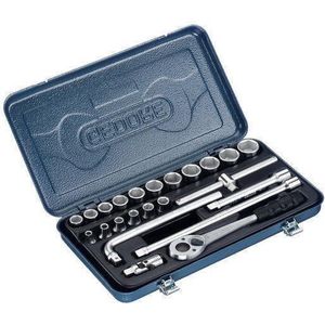 Gedore - Dopsleutelset 3/8" - 23-delig - GEDORE-vanadium staal - Blauwe Doos