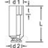 Gedore Krachtdop 3/4" lang 36 MM - 6284330