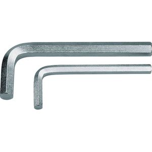 GEDORE Hoekschroevendraaier voor binnenzeskantschroeven, hoekschroevendraaier, gereedschap, SW 9 mm, lengte 114 mm, 42 9 mm