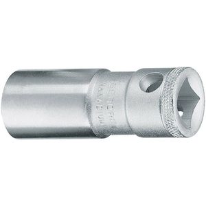 Gedore Bougie dopsleutel 3/8 4-kant met 18mm dop