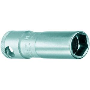 130 Mm Bougie-dopsleutel met Dubbele Kop, Bougiesleutel, 16/18 Mm voor Steeksleutel met Diep Bereik