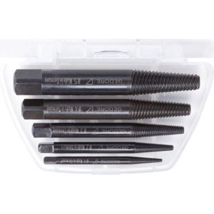 Gedore - 8551-55 Schroevenverwijderset - Chroom-Vanadium Staal - Inclusief Doos