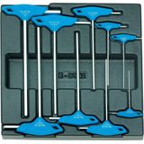 Gedore - 1500 ES-DT 2142 - 9-delige Haakse Schroevendraaierset - In 2/3 Gereedschapsmodule