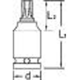 Gedore Krachtdop 1/2" Torx T45 - 1603124