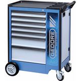 Gedore - Gereedschapwagen - Blauw - 7 Laden - Staal