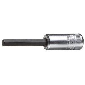 Gedore IN20L4-60 Schroevendraaier bit Socket 1/4 4 x60mm 6 zeskantschroeven, zilver, 4 mm