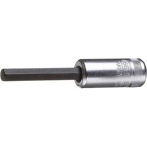 Gedore IN20L6-60 Schroevendraaier bit Socket 1/4 6 x60mm 6 zeskantschroeven, zilver, 6 mm