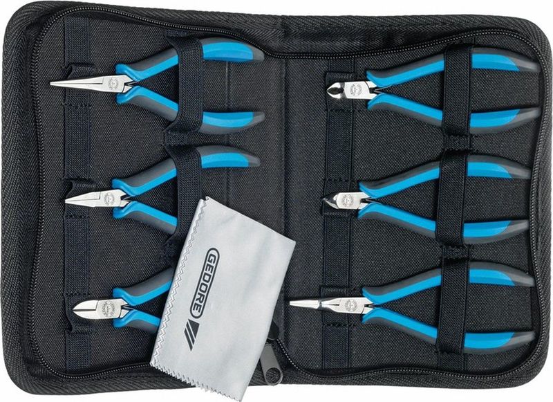 Gedore - Elektronica-Tangenset - 6-delig - ESD