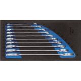 Gedore - EI-1500 CT1-6 L - Check Tool Module - Leeg - Onderlaag Blauw - Bovenlaag Zwart