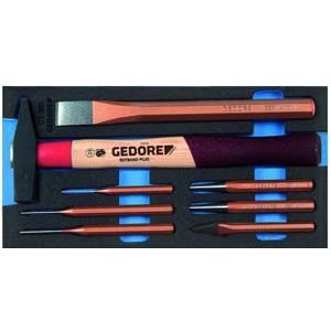 GEDORE 1500 CT1-350 beitel-assortiment in Check-Tool-module