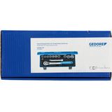 Gedore - Dopsleutelset 1/2" - 13-delig - Vanadium Staal - Blauwe Cassette