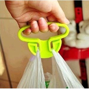 Plastic tas handvat - Tasjes drager - Plastic tas handvat houder - Plastic zak handvat - Plastic tas drager