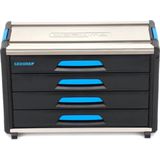 Gedore - WorkMo 34 B3 - Modulaire Gereedschapbox - 4 Laden - Aluminium-Kunststofmix