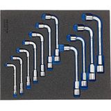 Gedore - 2005 CT2-25PK - Dubbele Steeksleutelset - Check-Tool-Module - 11-TLG