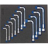 Gedore - 2005 CT2-25PK - Dubbele Steeksleutelset - Check-Tool-Module - 11-TLG