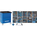 Gedore WSL-L-TS-308 Gereedschapwagen 308-delig 2980347 - 2980347